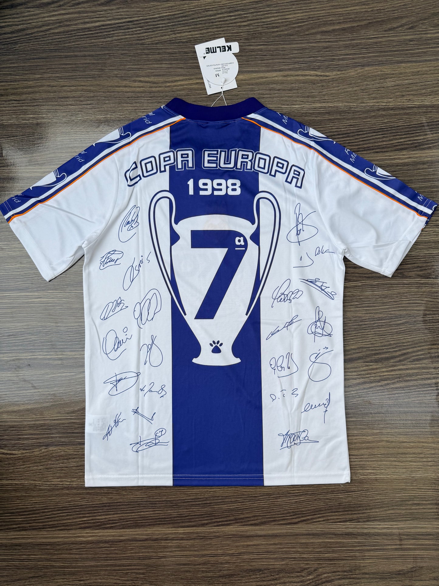 Real 97/98 Copa Europa Jersey
