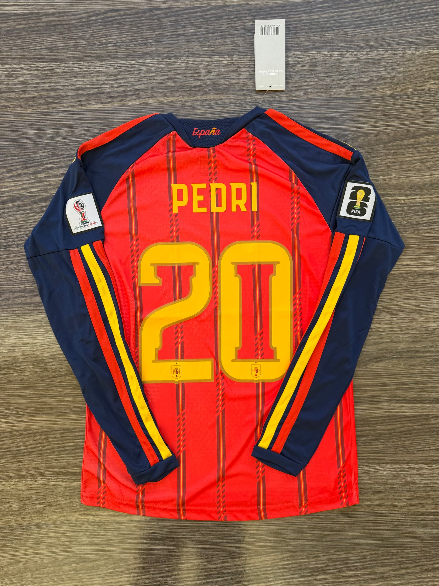 Spain 26 WC Home Kit Full Sleeve