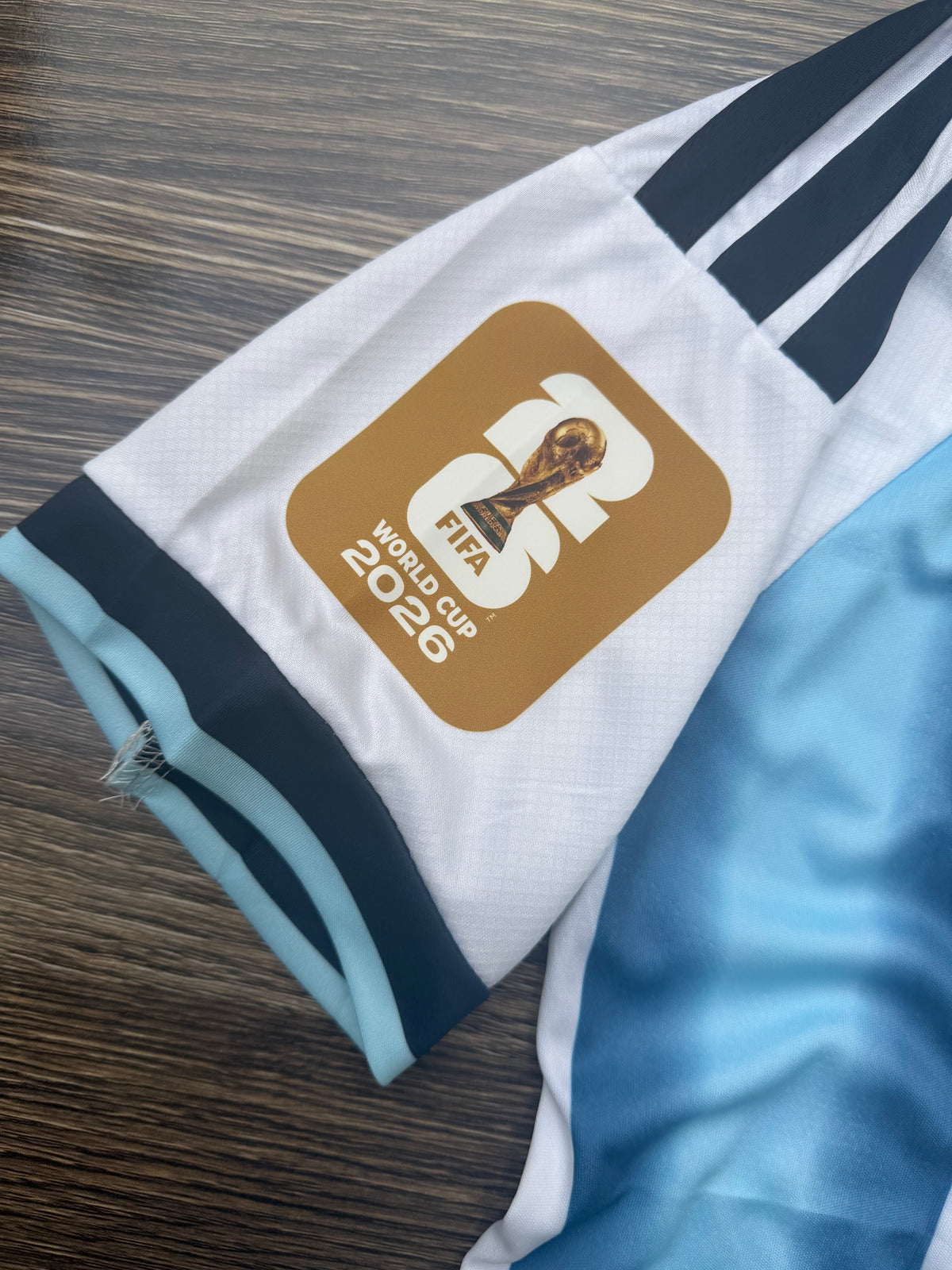 Argentina 26 WC Home Kit Half Sleeve