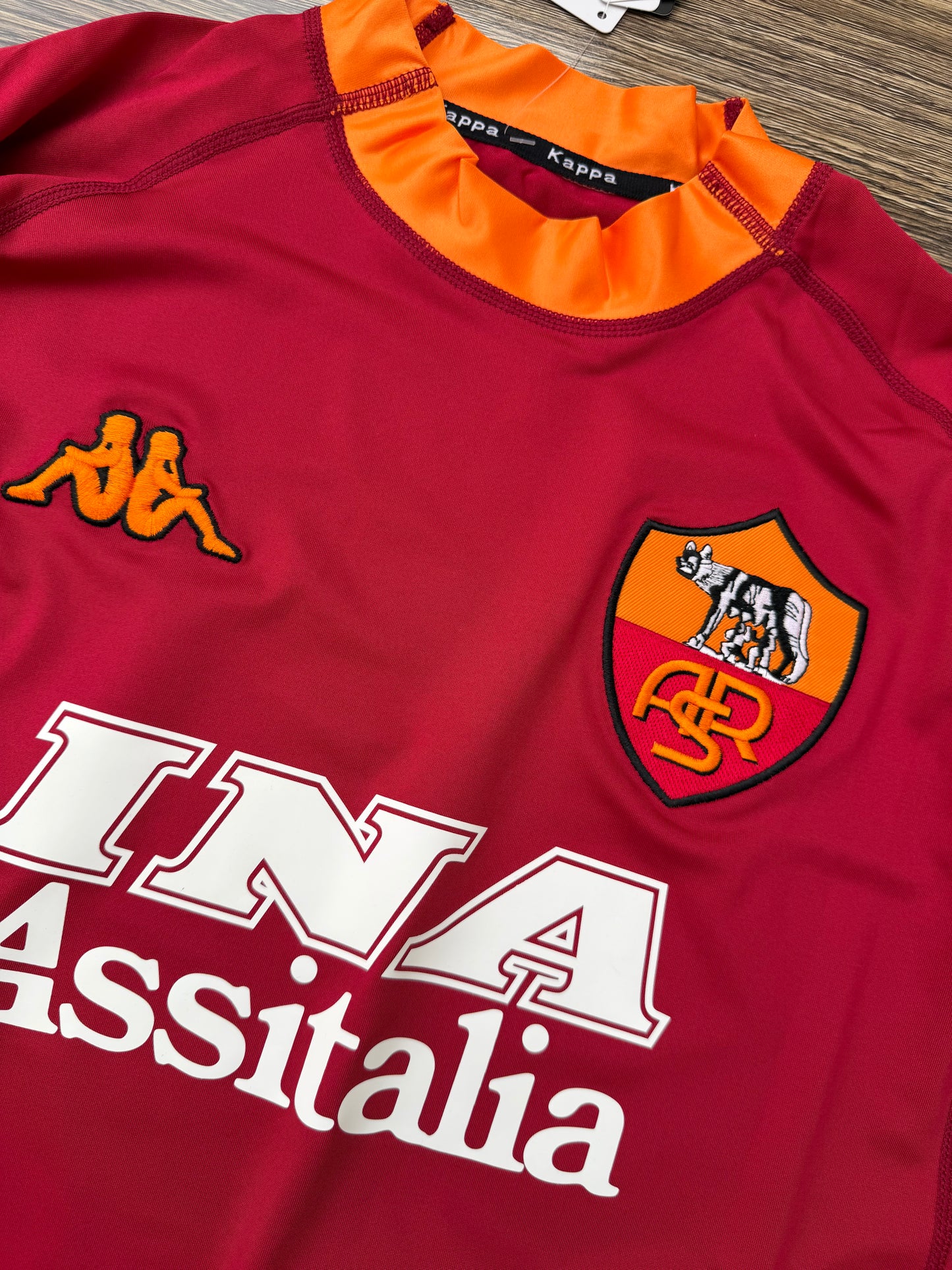 AS ROMA 00/01 Home Jersey