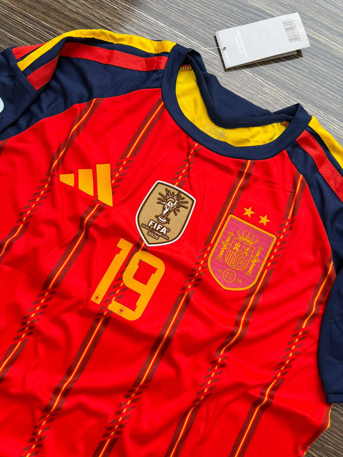 Spain 26 WC Home Kit Champions Edition ( TPU )