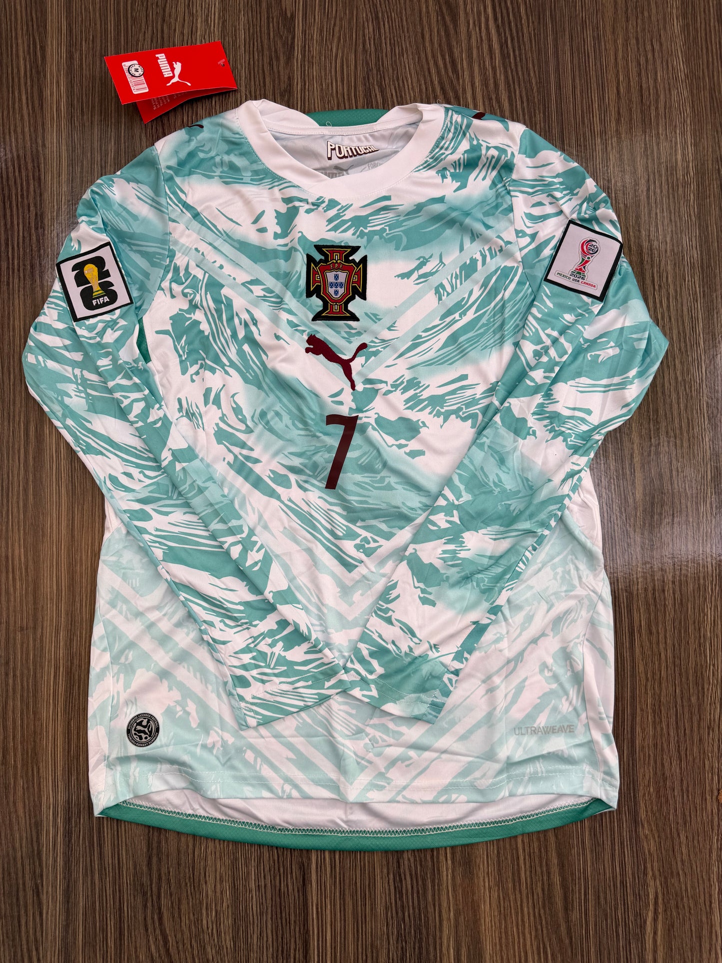 Portugal 26 WC Away Kit Full Sleeve
