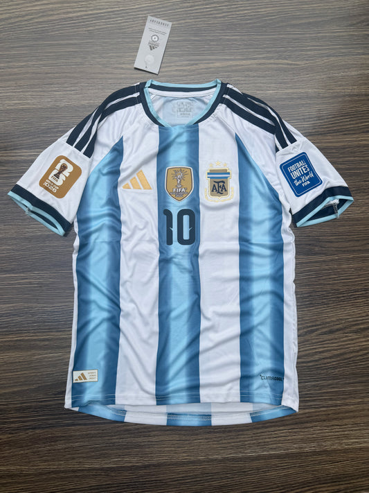 Argentina 26 WC Home Kit Half Sleeve