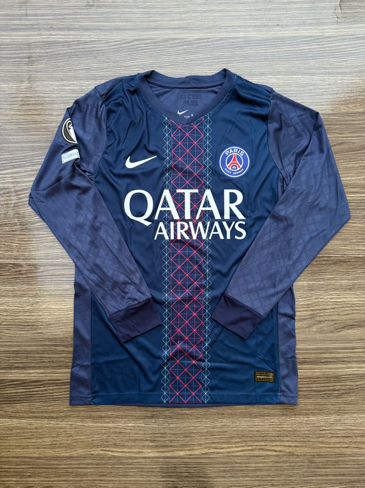PSG 25/26 Home Kit Full Sleeves