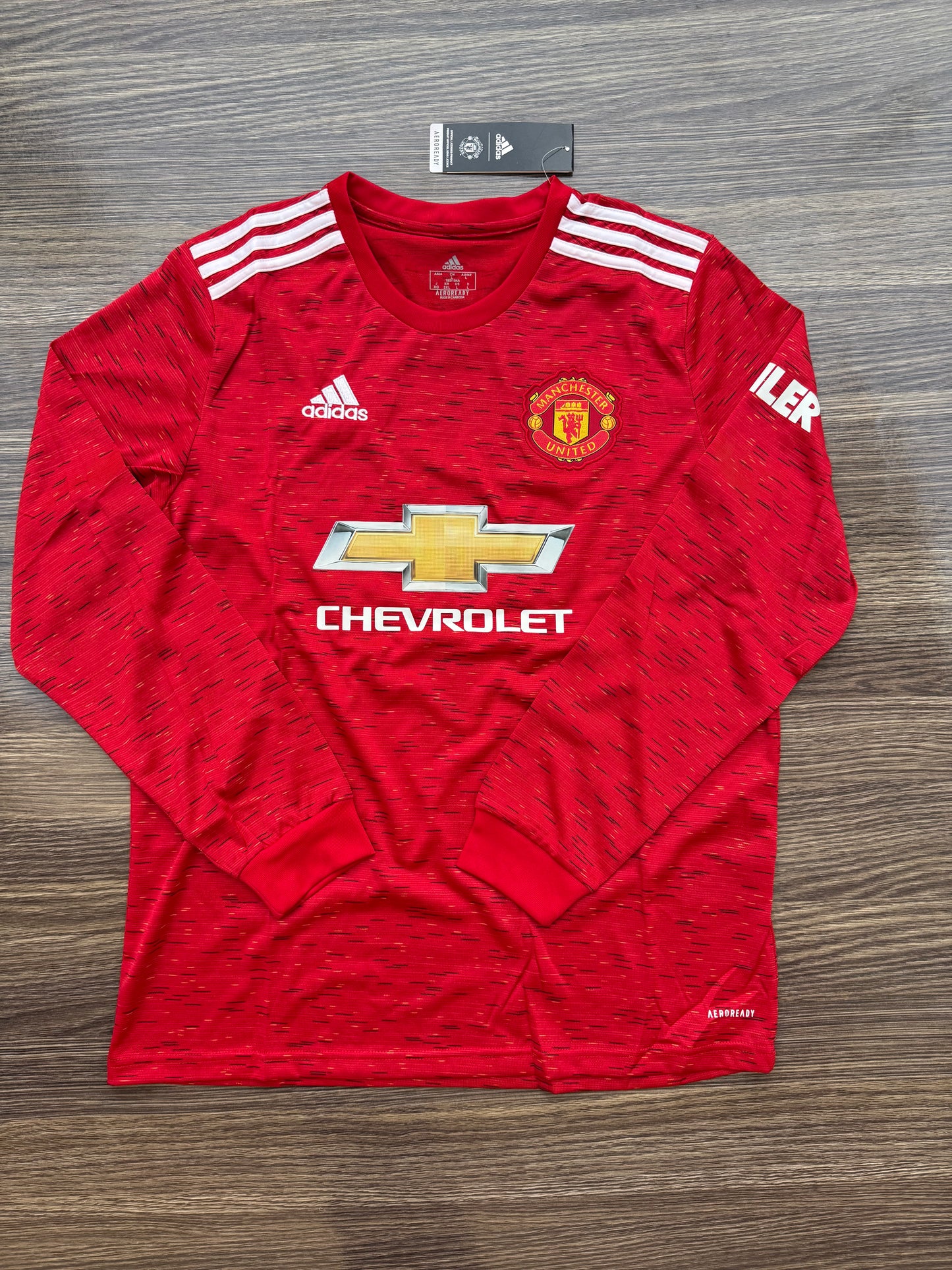 United 20/21 Home Jersey Fan Version Full sleeves
