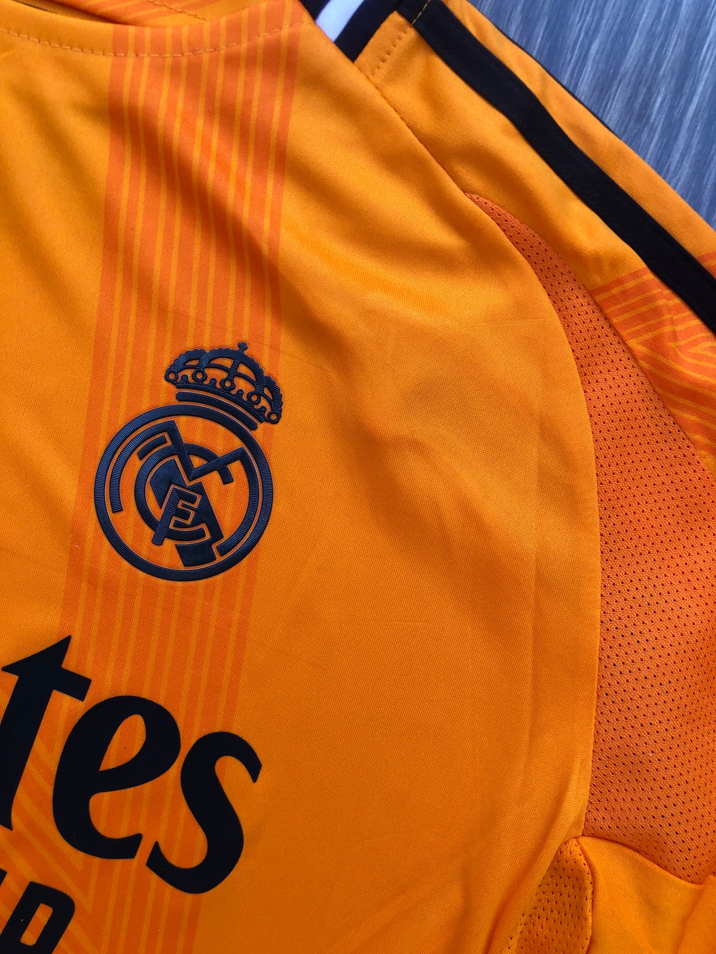 Real Madrid 24/25 Away Kit Full Sleeve