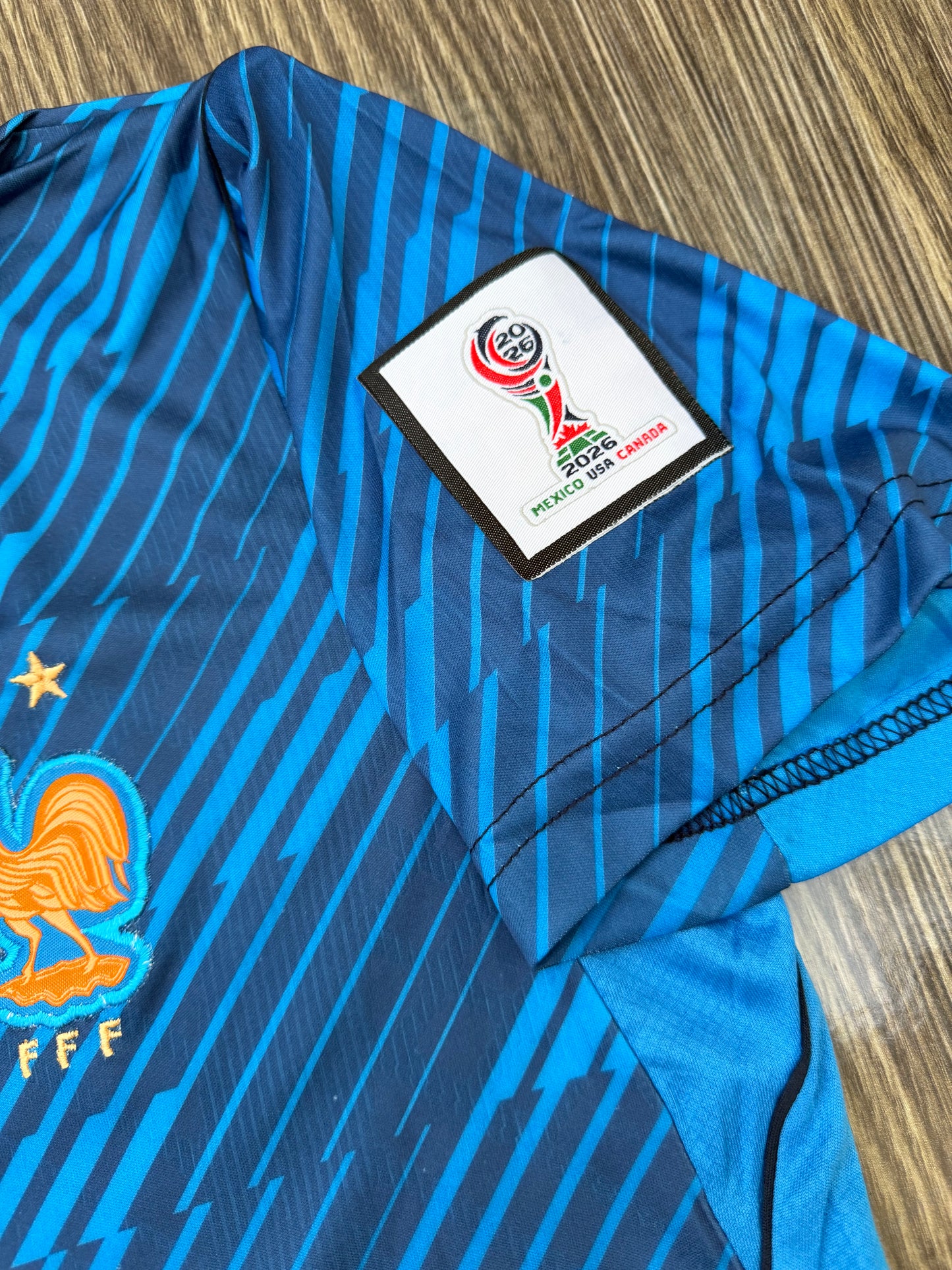France 26 WC Home Kit Half Sleeve