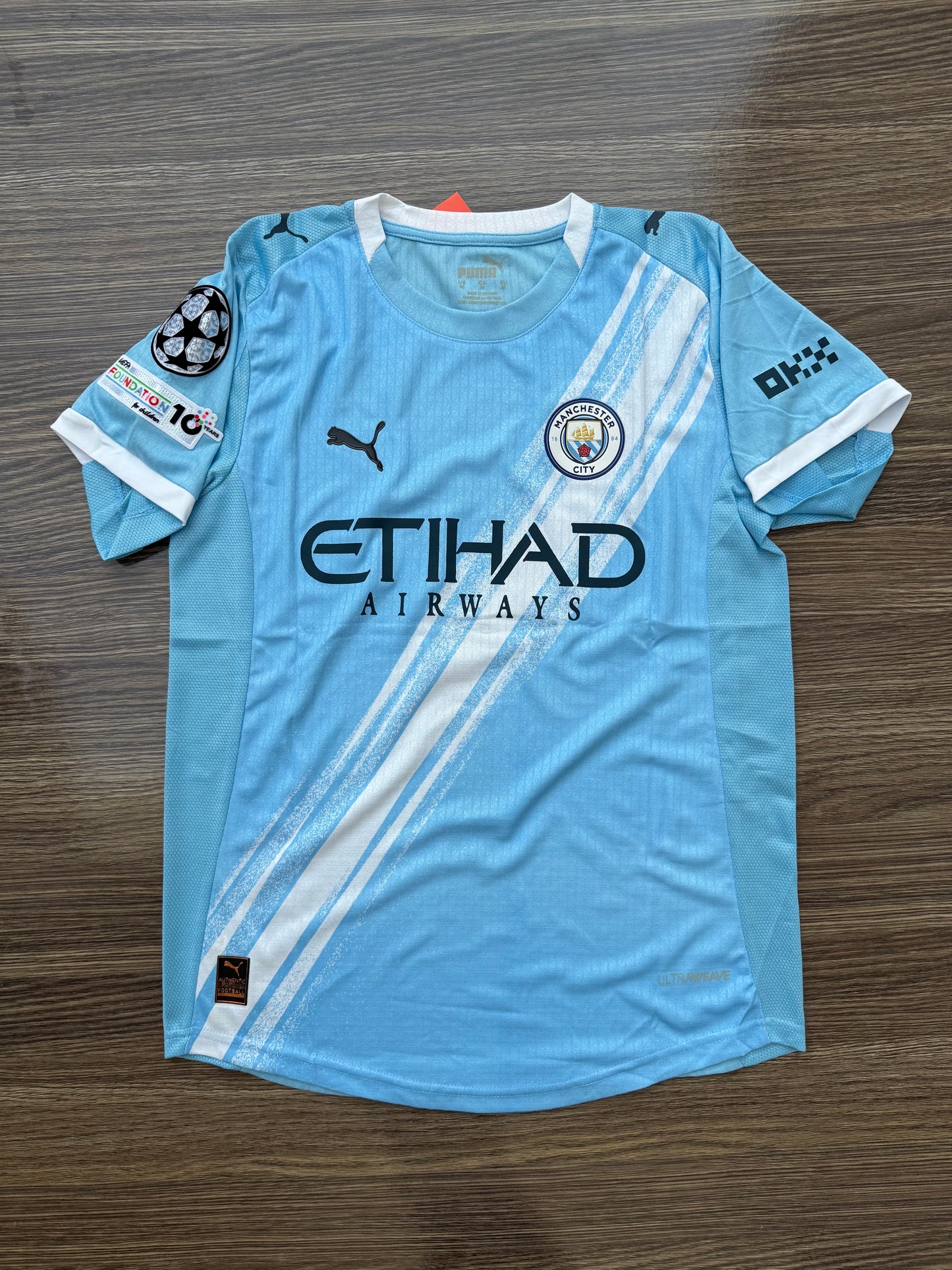 City 25/26 Home Kit Half Sleeves