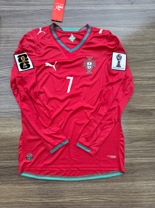 Portugal 26 WC Home Kit Full Sleeves ( TPU )