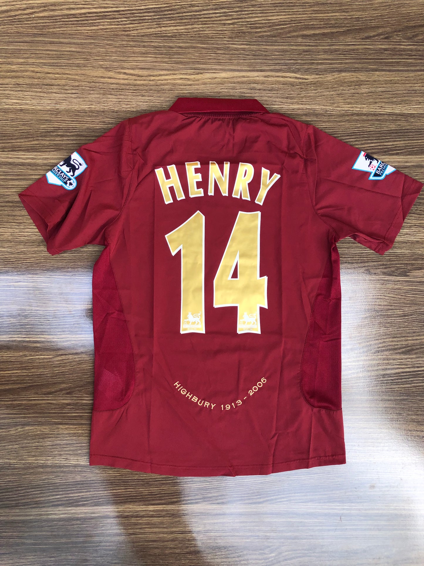 Arsenal O2 Jersey Henry