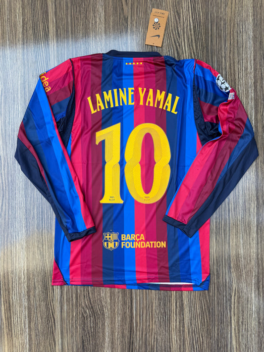 Barca 26/27 Home Kit ( TPU ) Full Sleeves