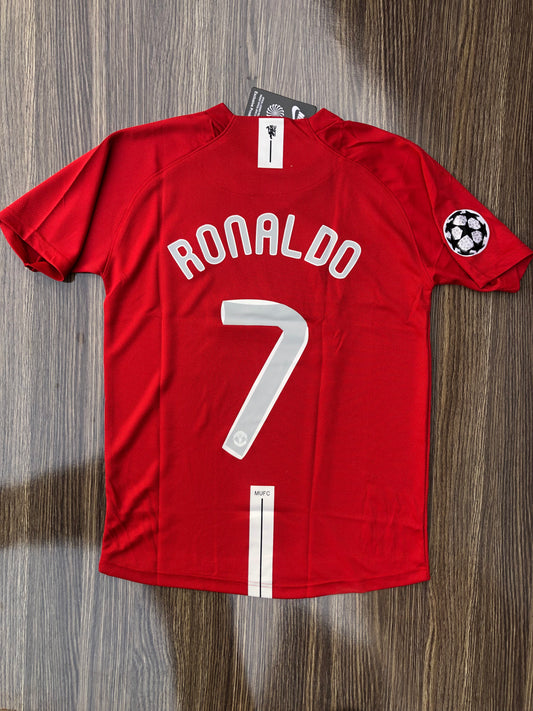 Utd 7/8 Home Ronaldo Half sleeves Jersey