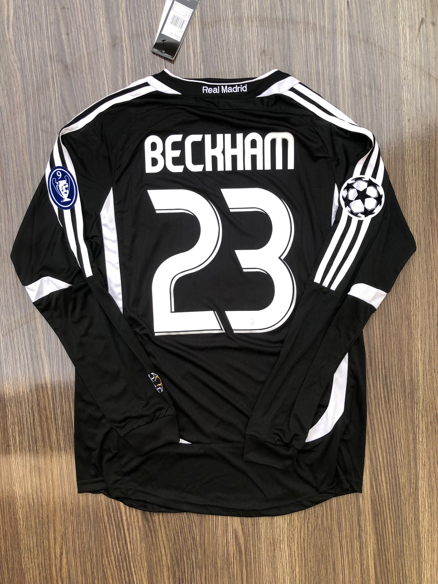 Real 06/07 Away Jersey Full Sleeves Beckham