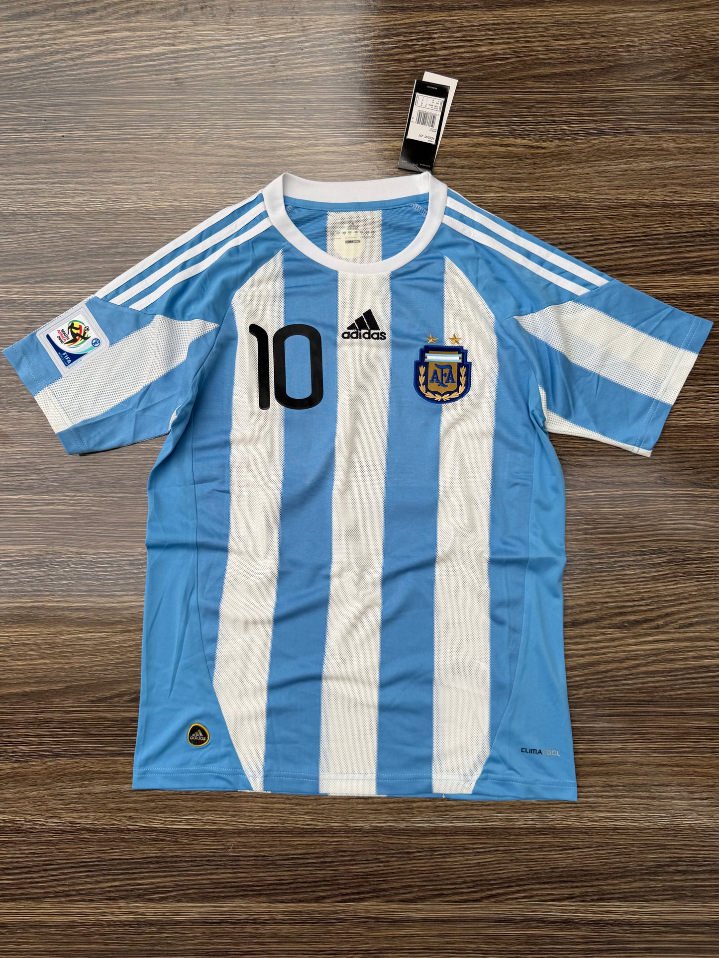Argentina 2010 WC Home Jersey