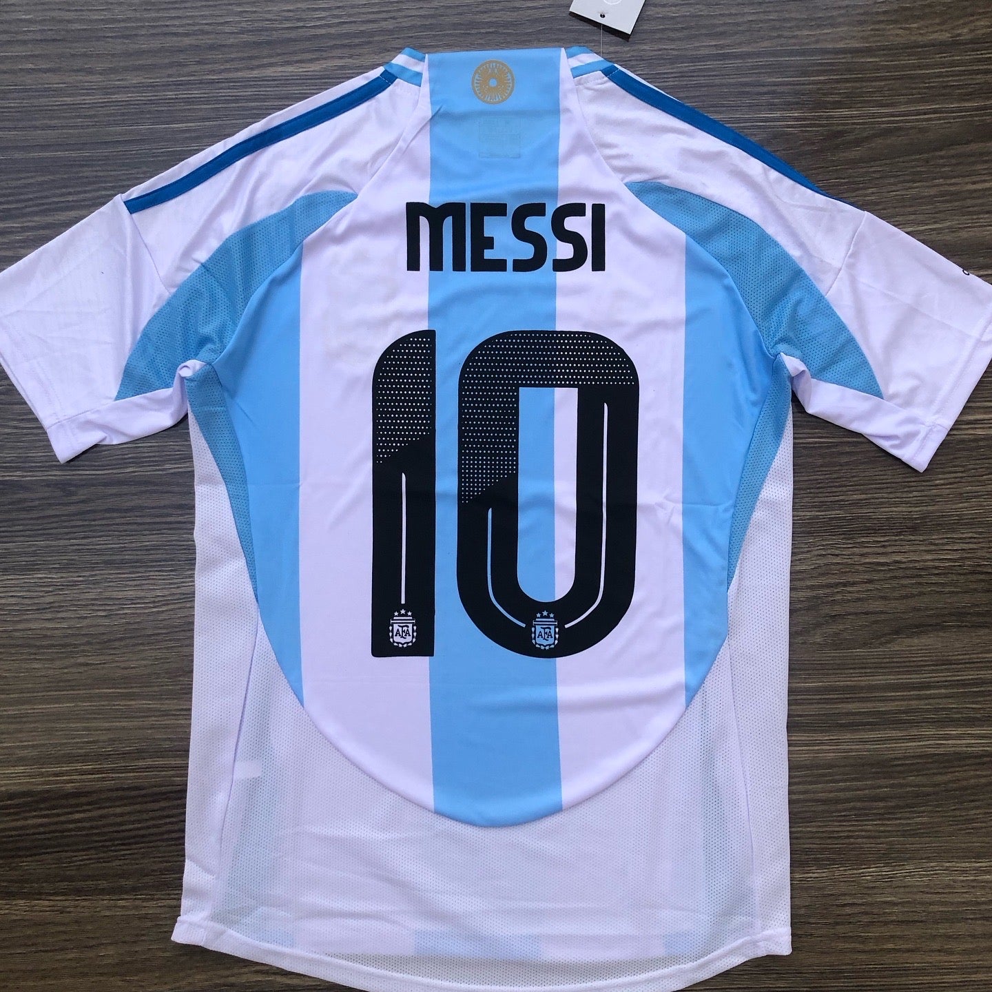 Argentina 24 Kit Messi Half sleeves