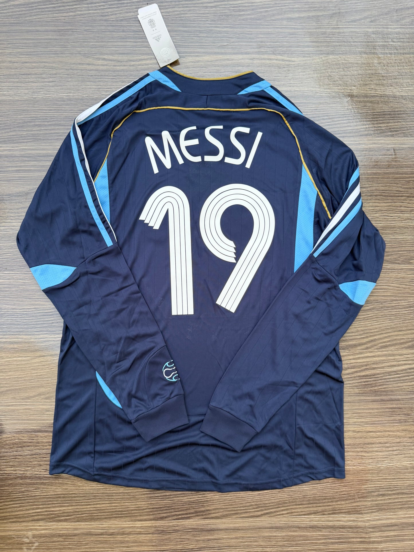 Argentina 2006 WC Away Jersey Full Sleeve
