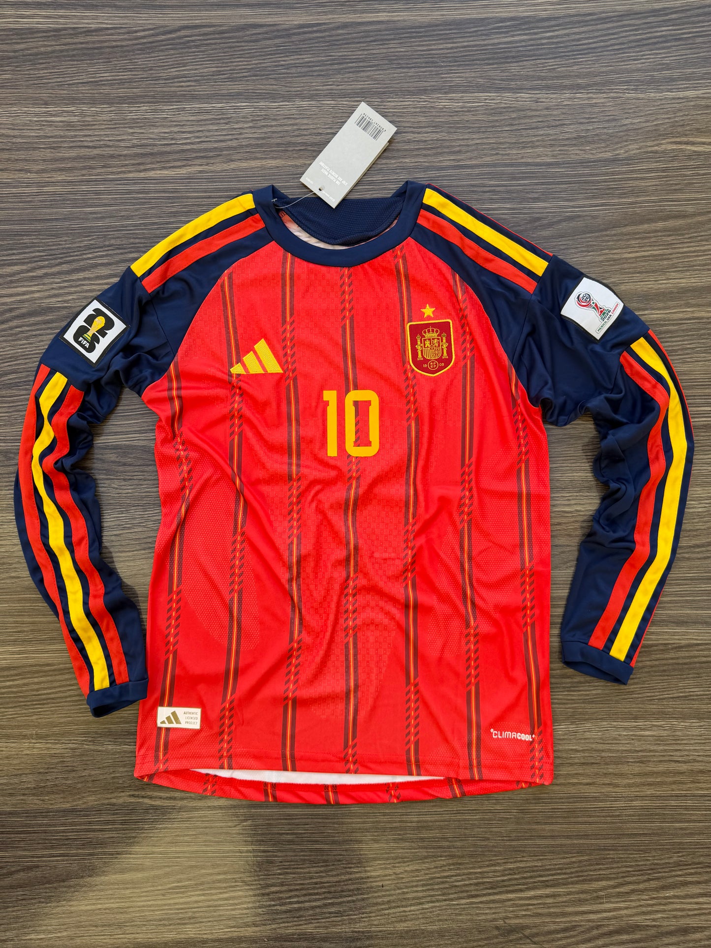 Spain 26 WC Home Kit Full Sleeve