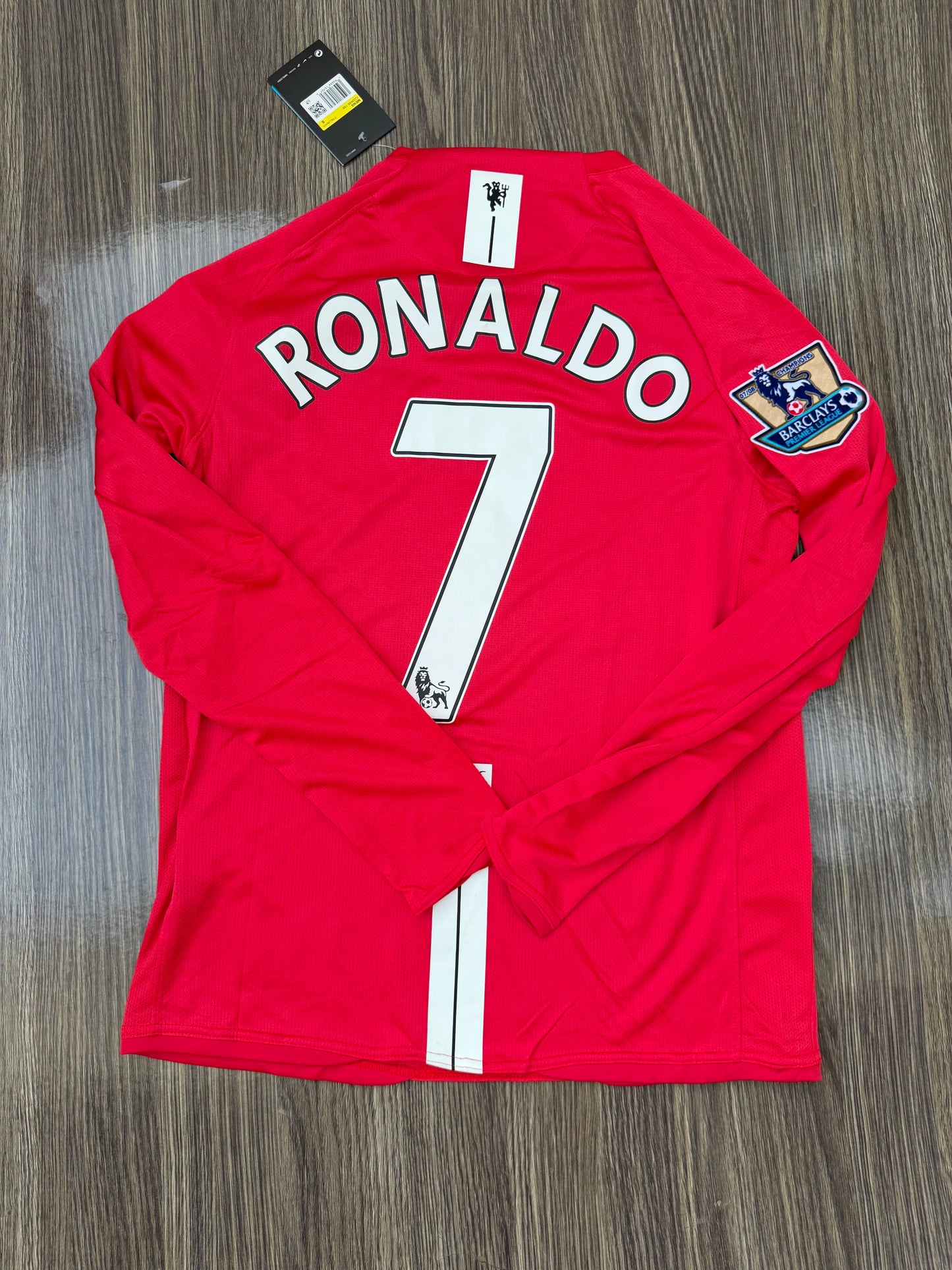 United 07/08 Home Jersey Full Sleeve