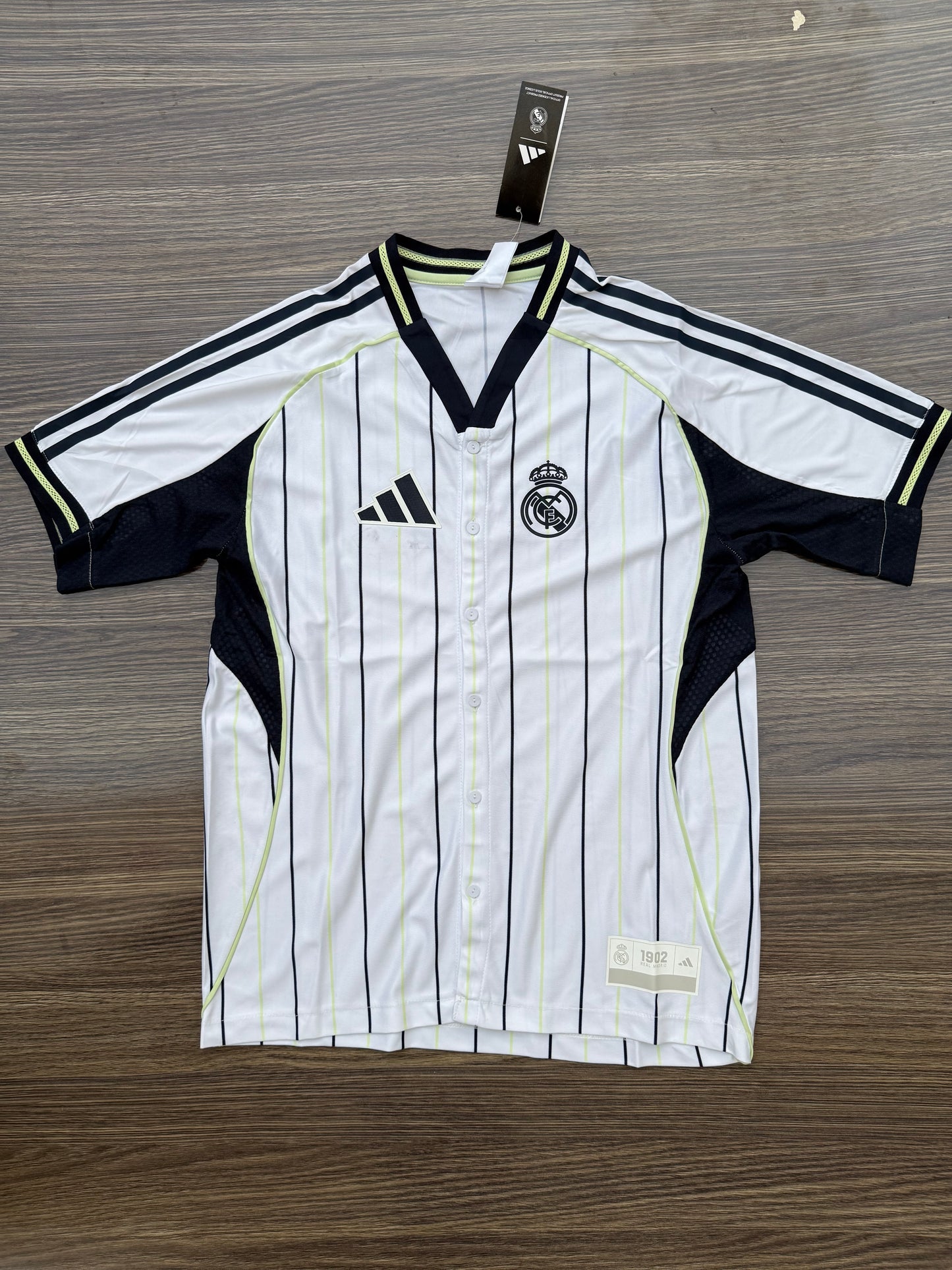 Real Madrid Baseball Jersey