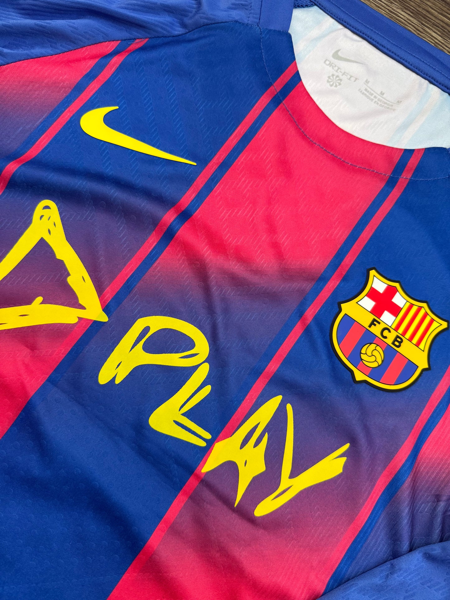 Barca x Play Home Kit Full Sleeve