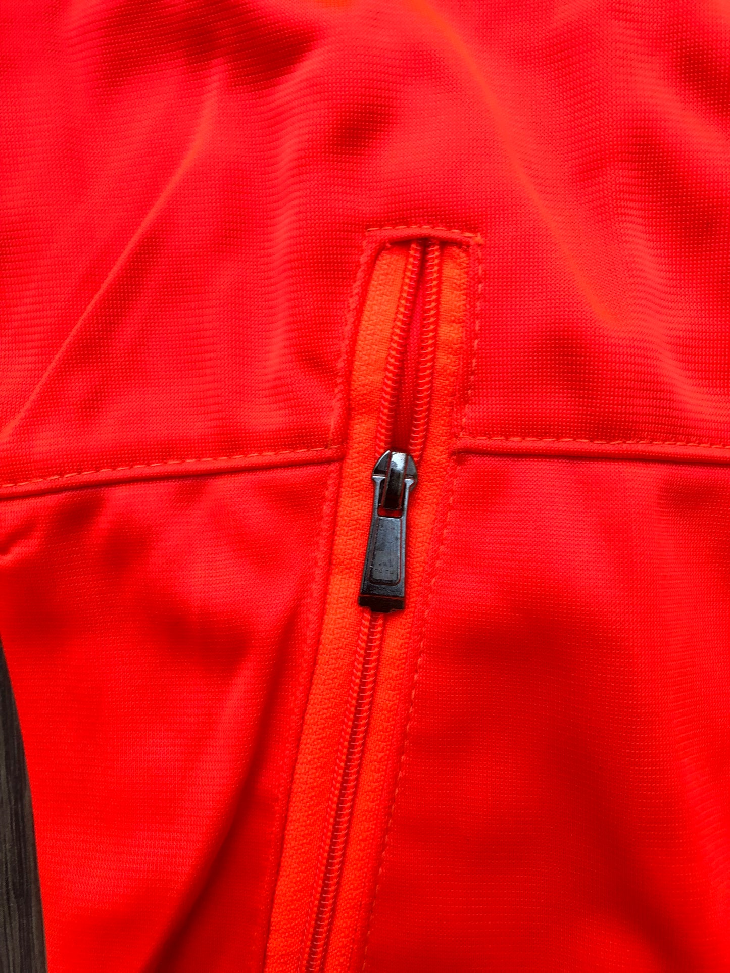 Real Orange Neon Zipper