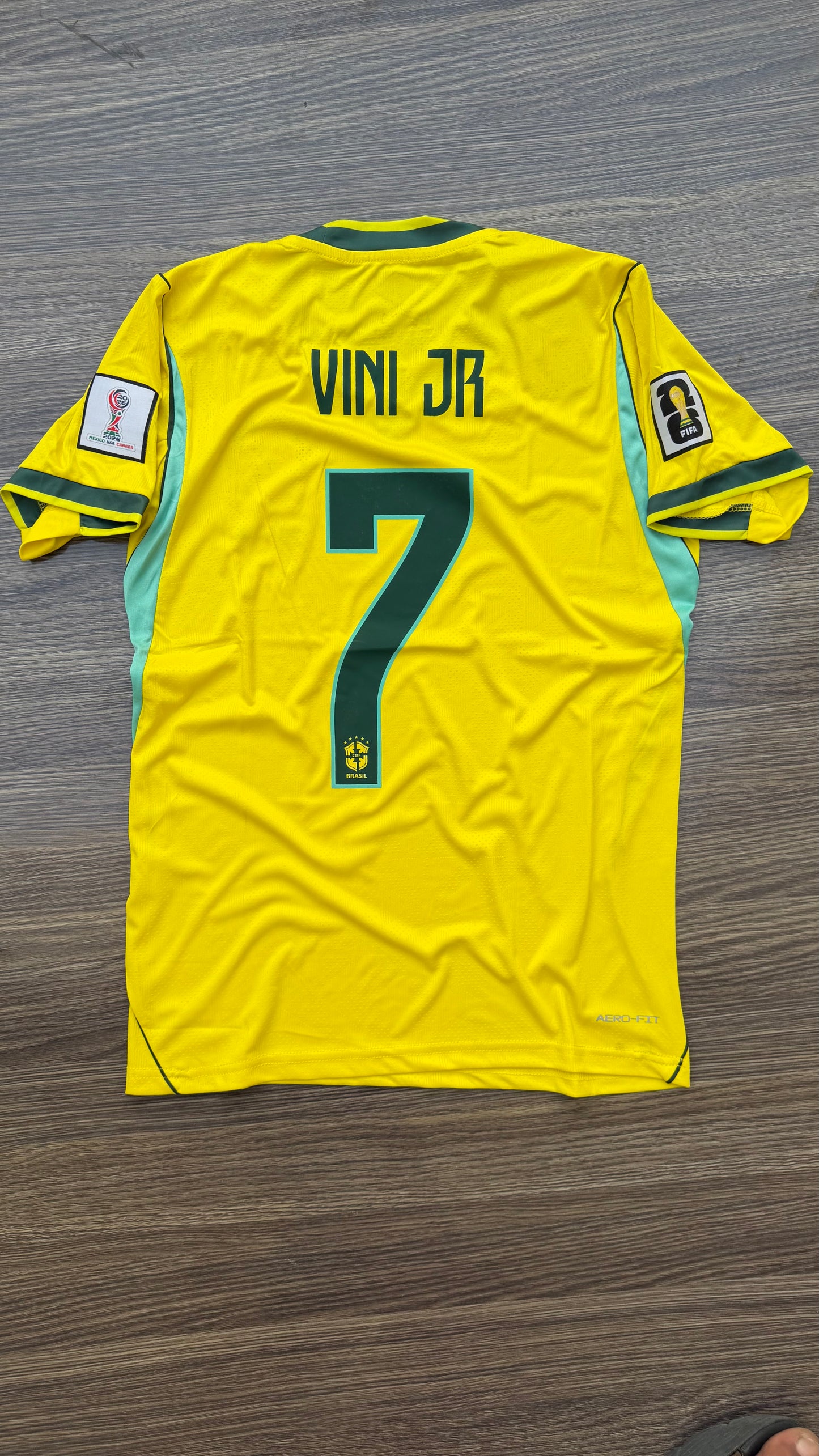 Brazil 26 WC Home Kit Half Sleeve