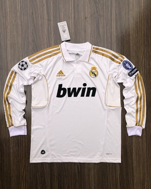 Real Madrid 11/12 Home Jersey Full sleeves