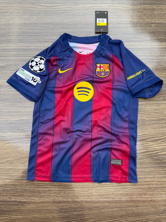 Barca 25/26 Home Jersey ( Fan Version )