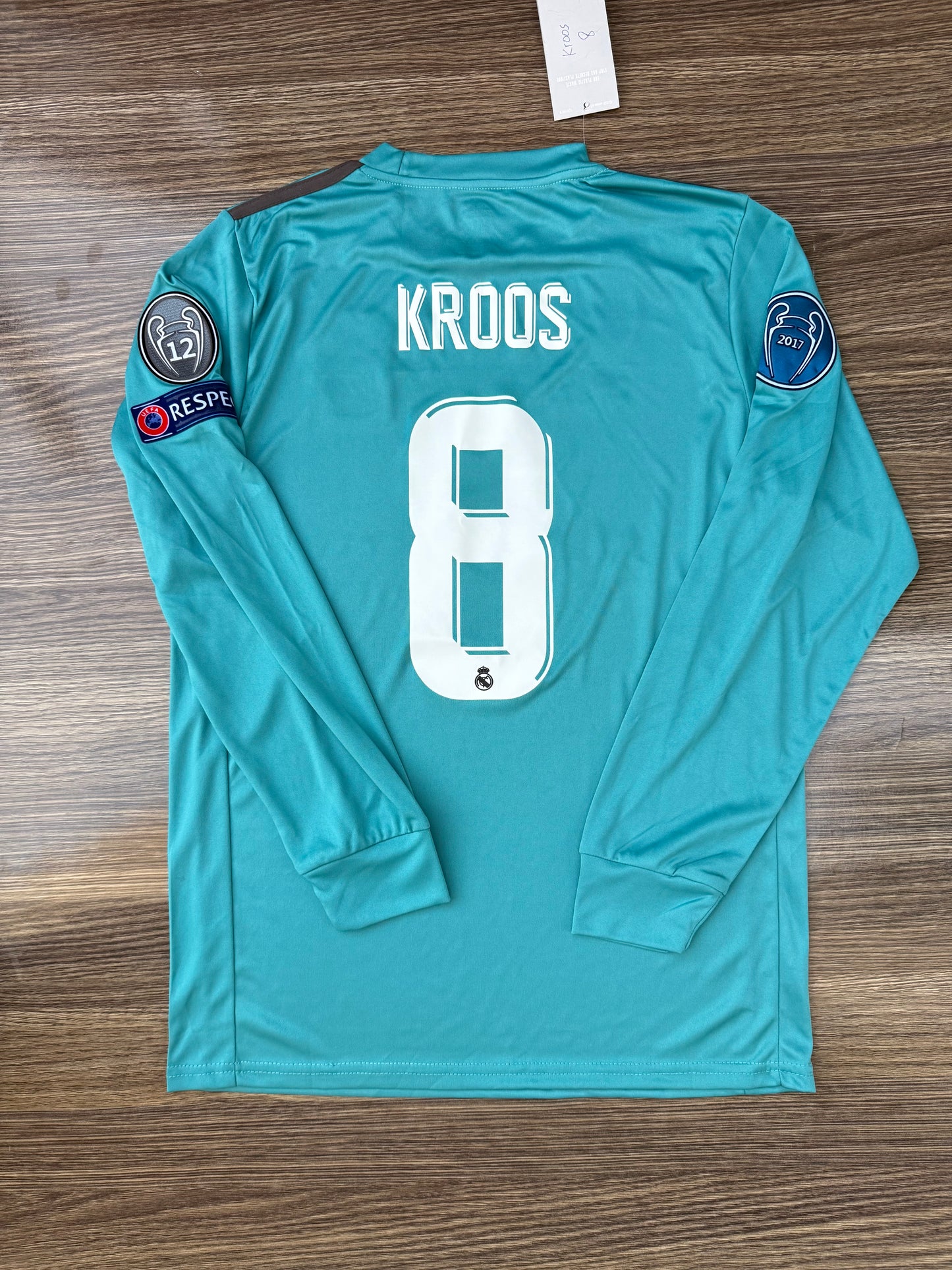 Real 17/18 Third Jersey Full sleeves