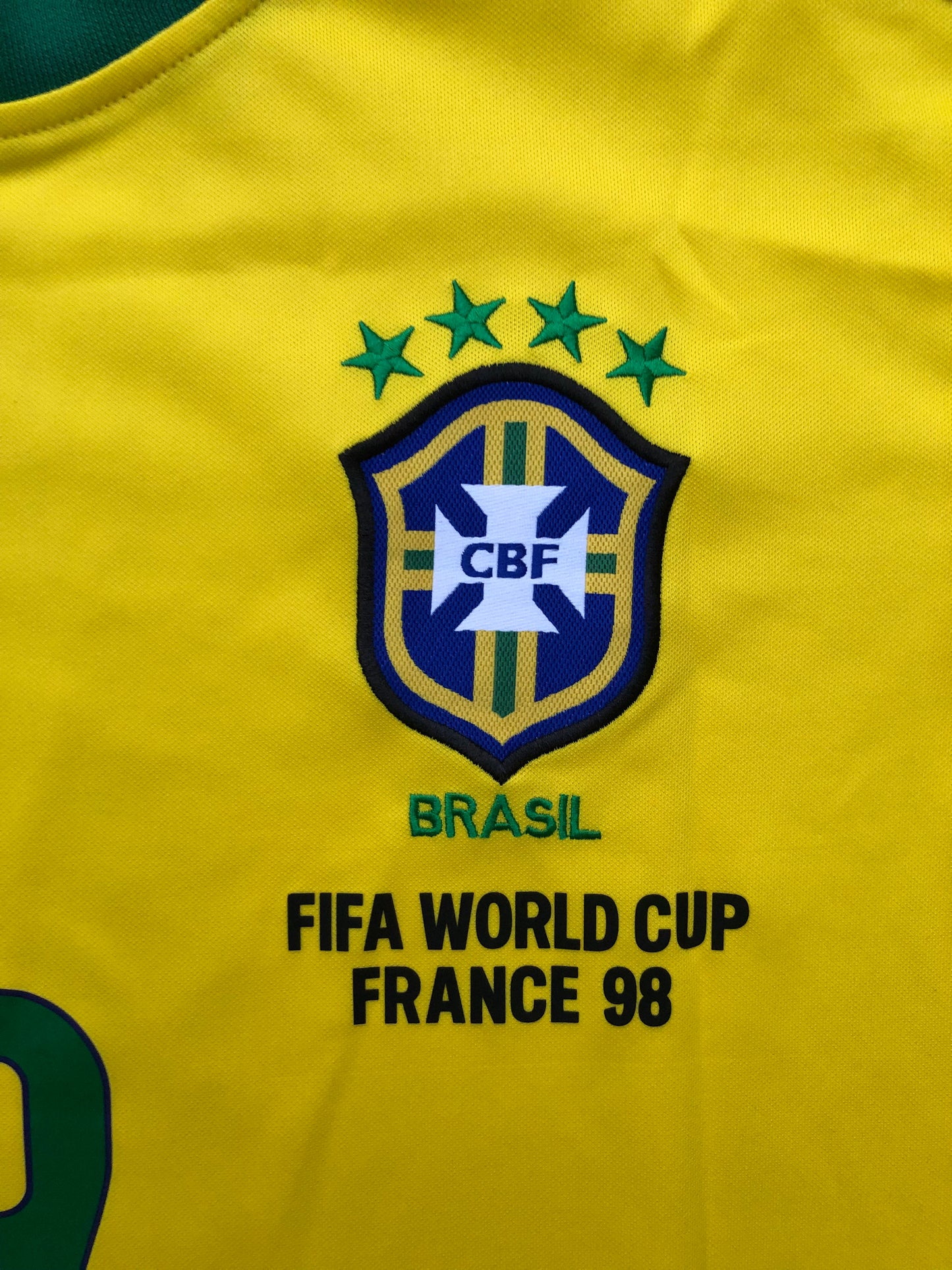 Brazil 98 WC Home Jersey