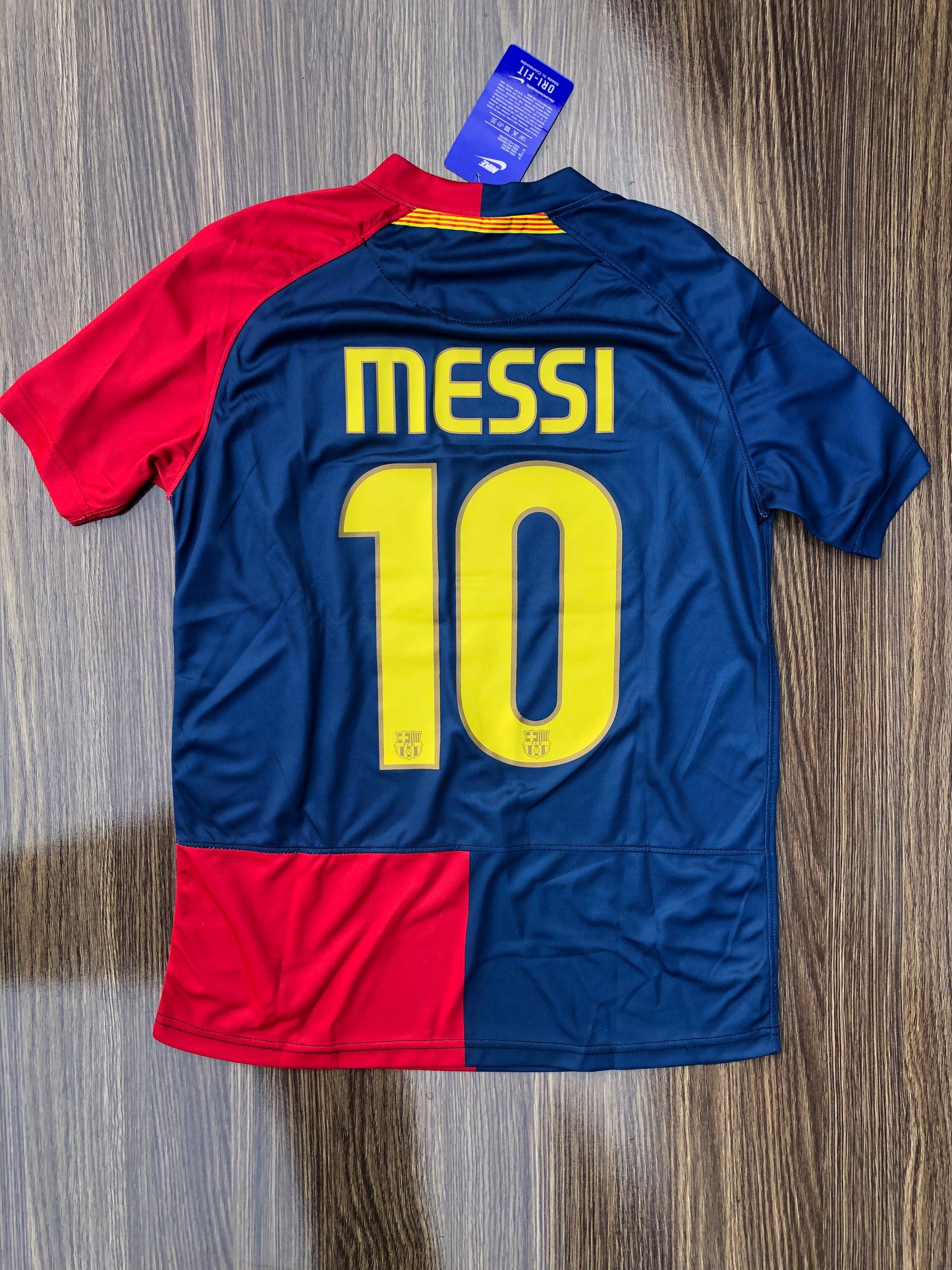 Barca 8/9 Home Messi Jersey