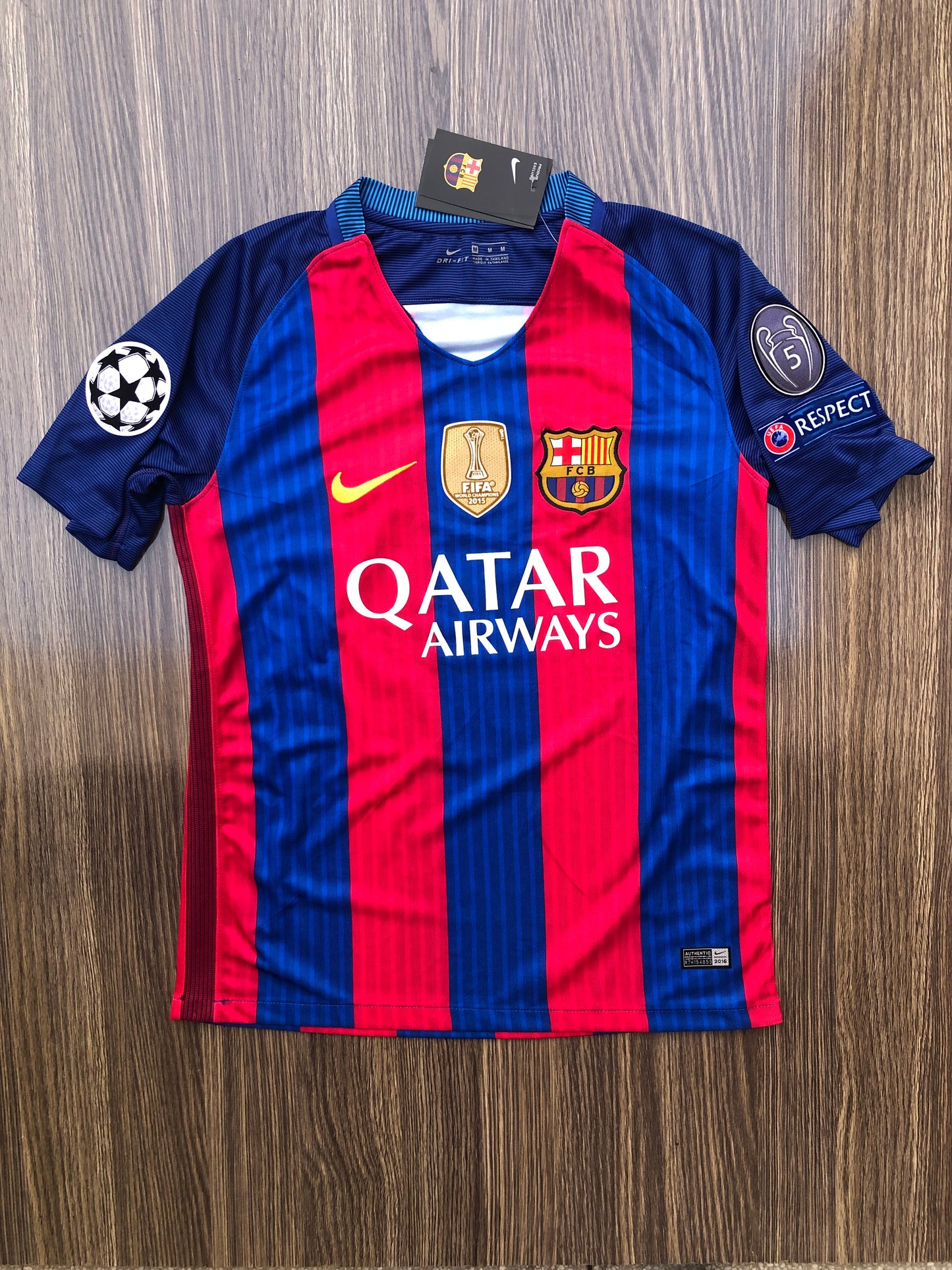 Barca 16/17 Home Jersey