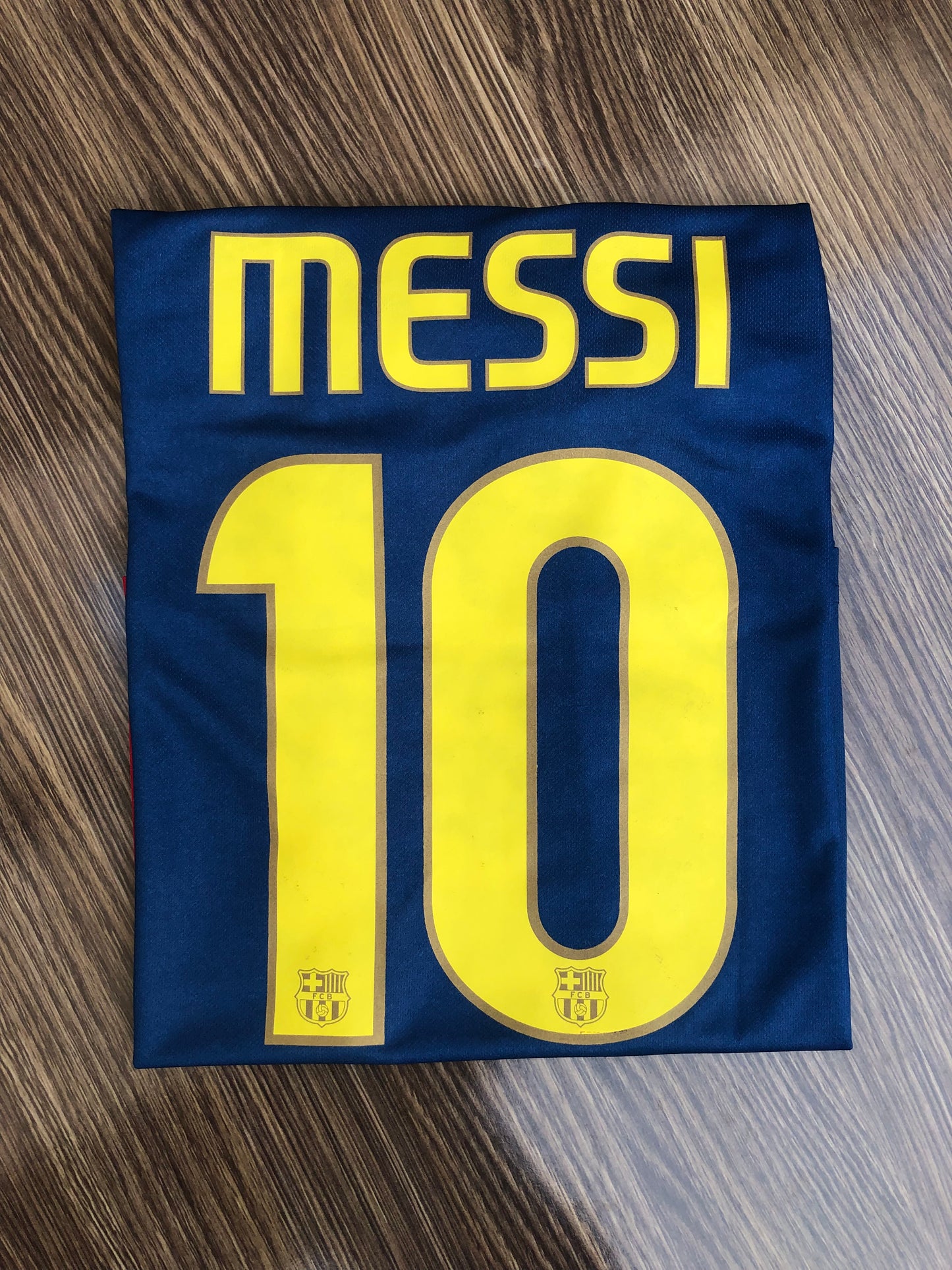 Barca 8/9 Home Messi Jersey