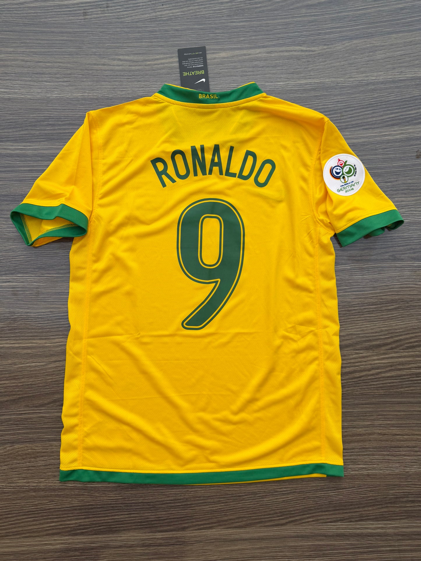 Brazil 06 Home Jersey