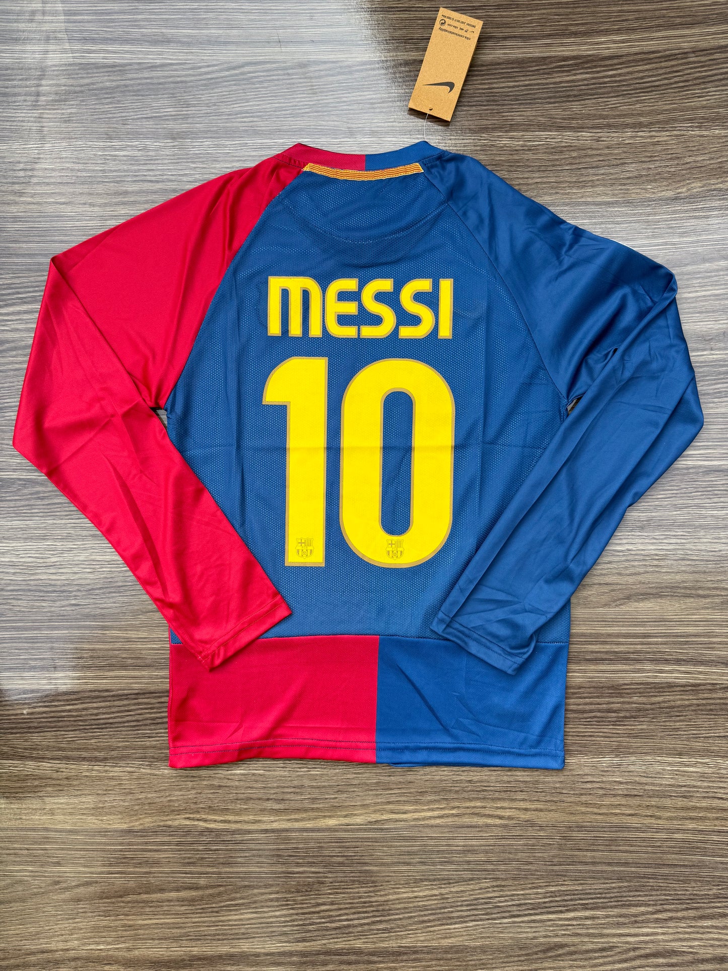 Barca 08/09 Home Jersey Full sleeves