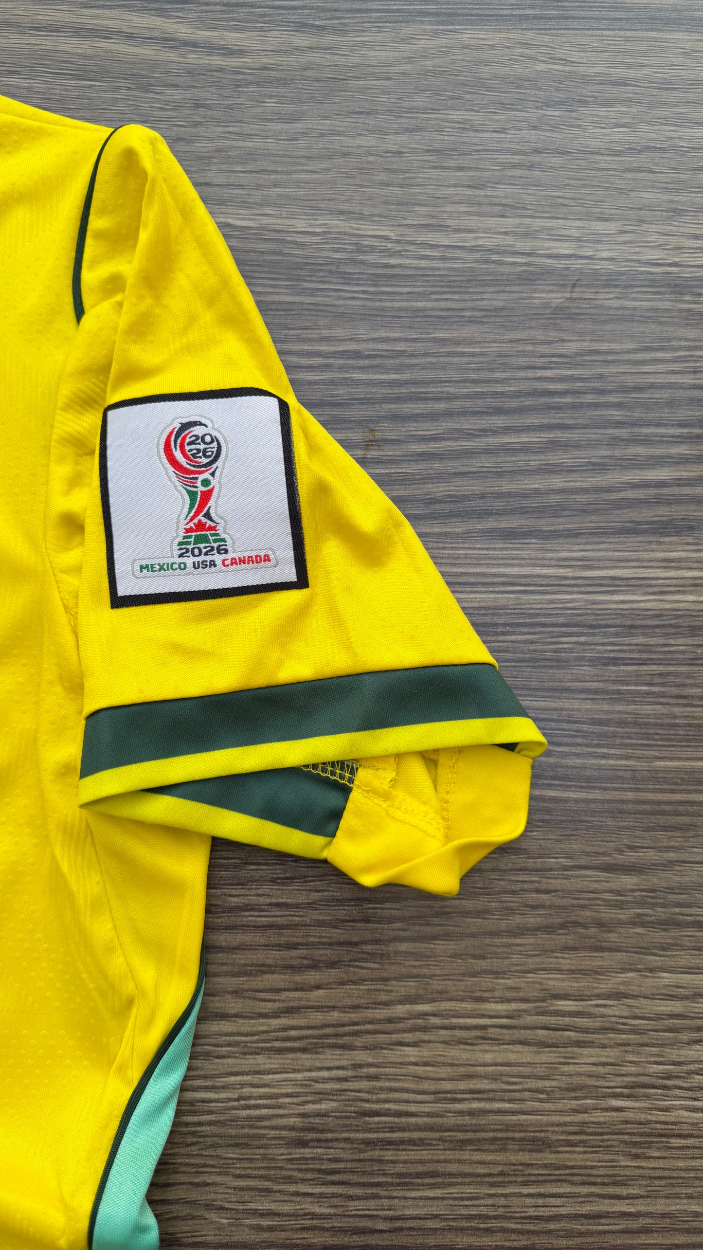 Brazil 26 WC Home Kit Half Sleeve