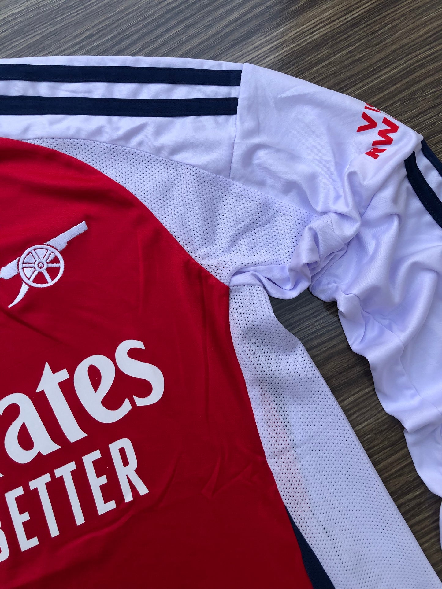 Arsenal 24/25 Home Kit Full Sleeves