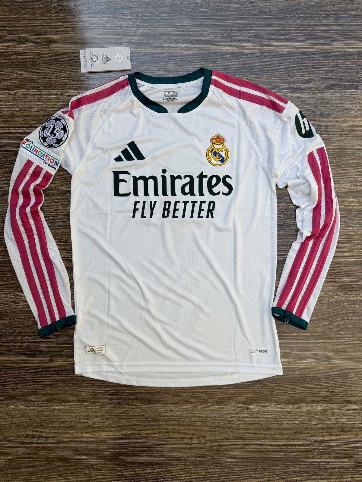 Real 26/27 Home Kit Full Sleeves