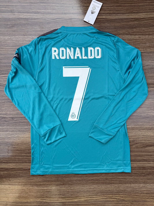 Real 17/18 Third Jersey Full sleeves