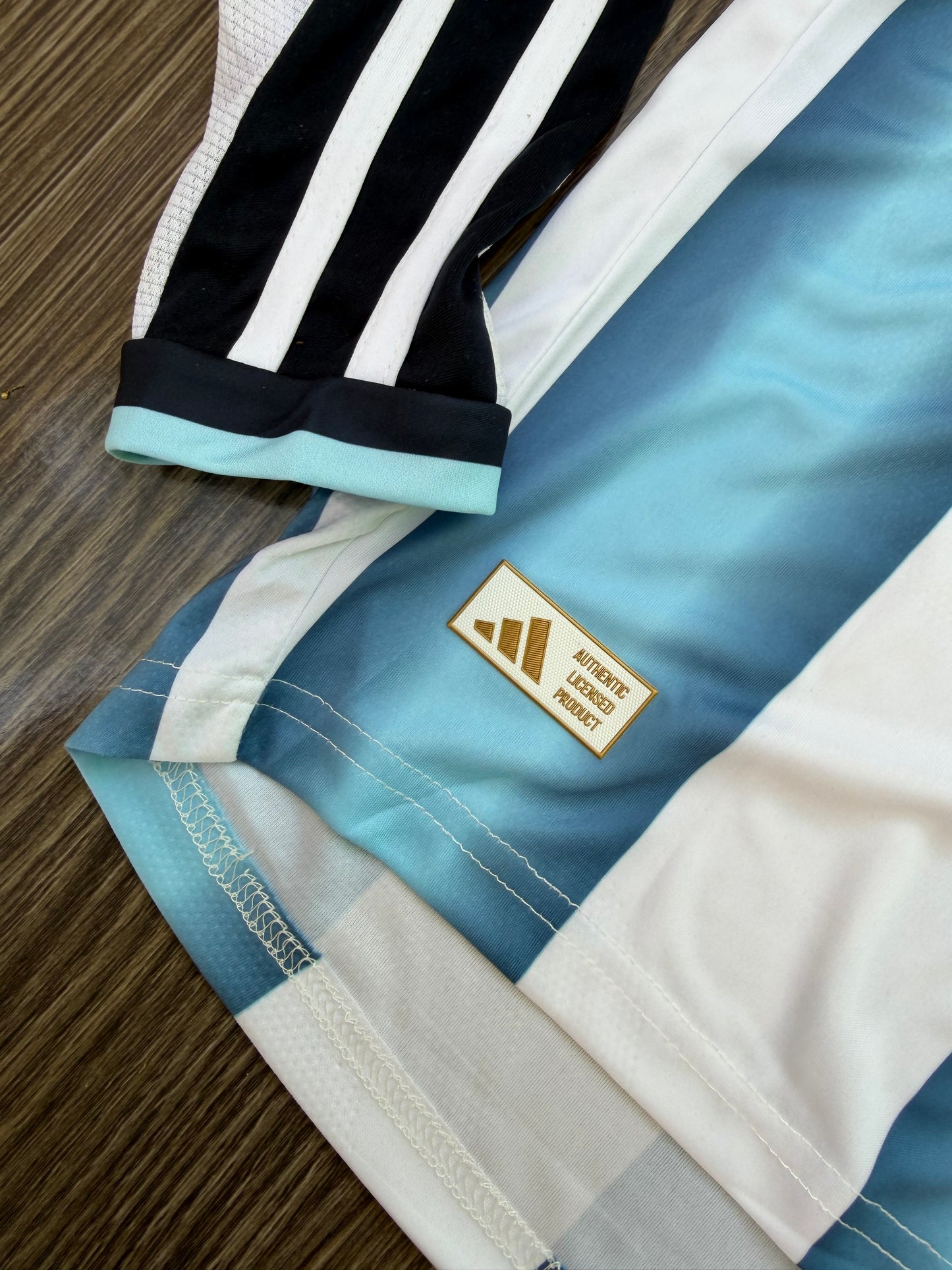 Argentina 26 WC Home Kit Full Sleeves ( TPU )