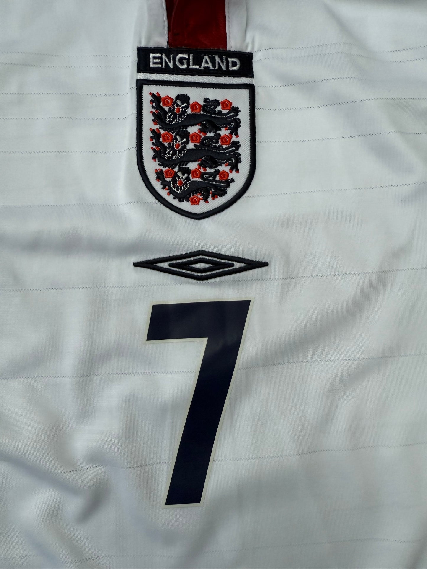 England 04 Home Jersey