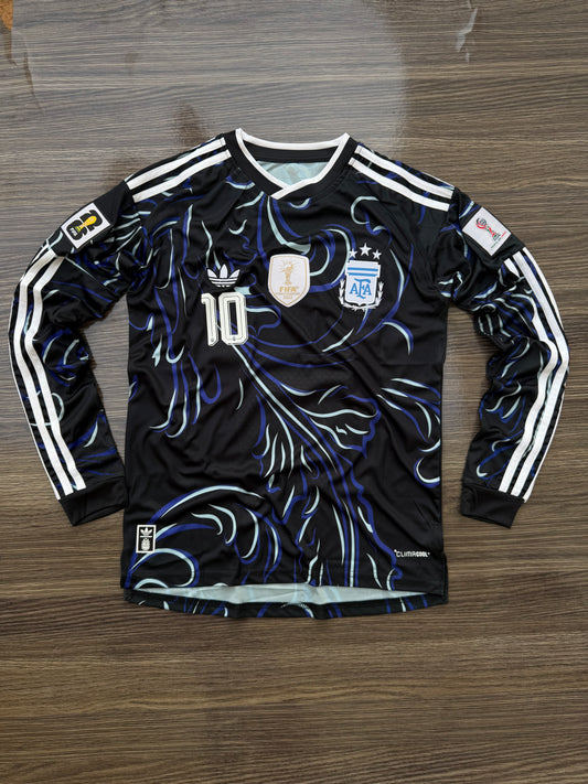 Argentina 26 WC Away Kit Full Sleeves ( TPU )