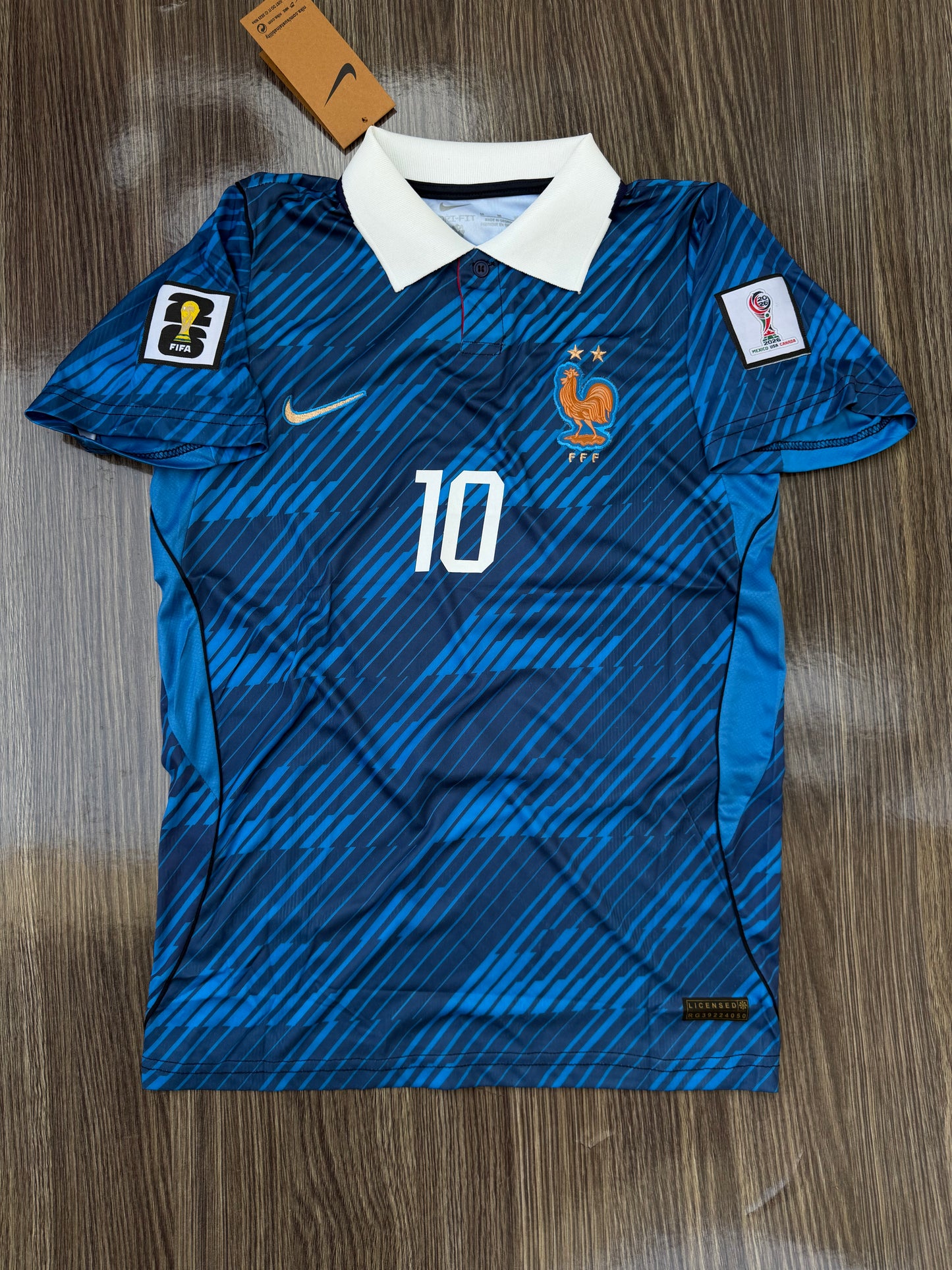 France 26 WC Home Kit Half Sleeve