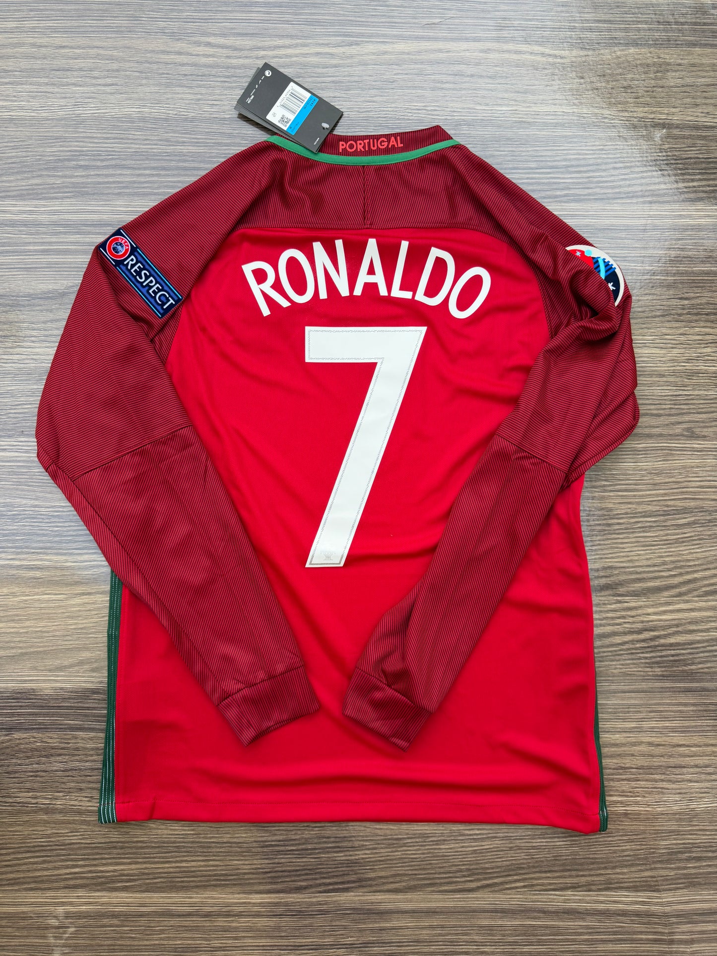 Portugal Euro 16 Home Jersey
