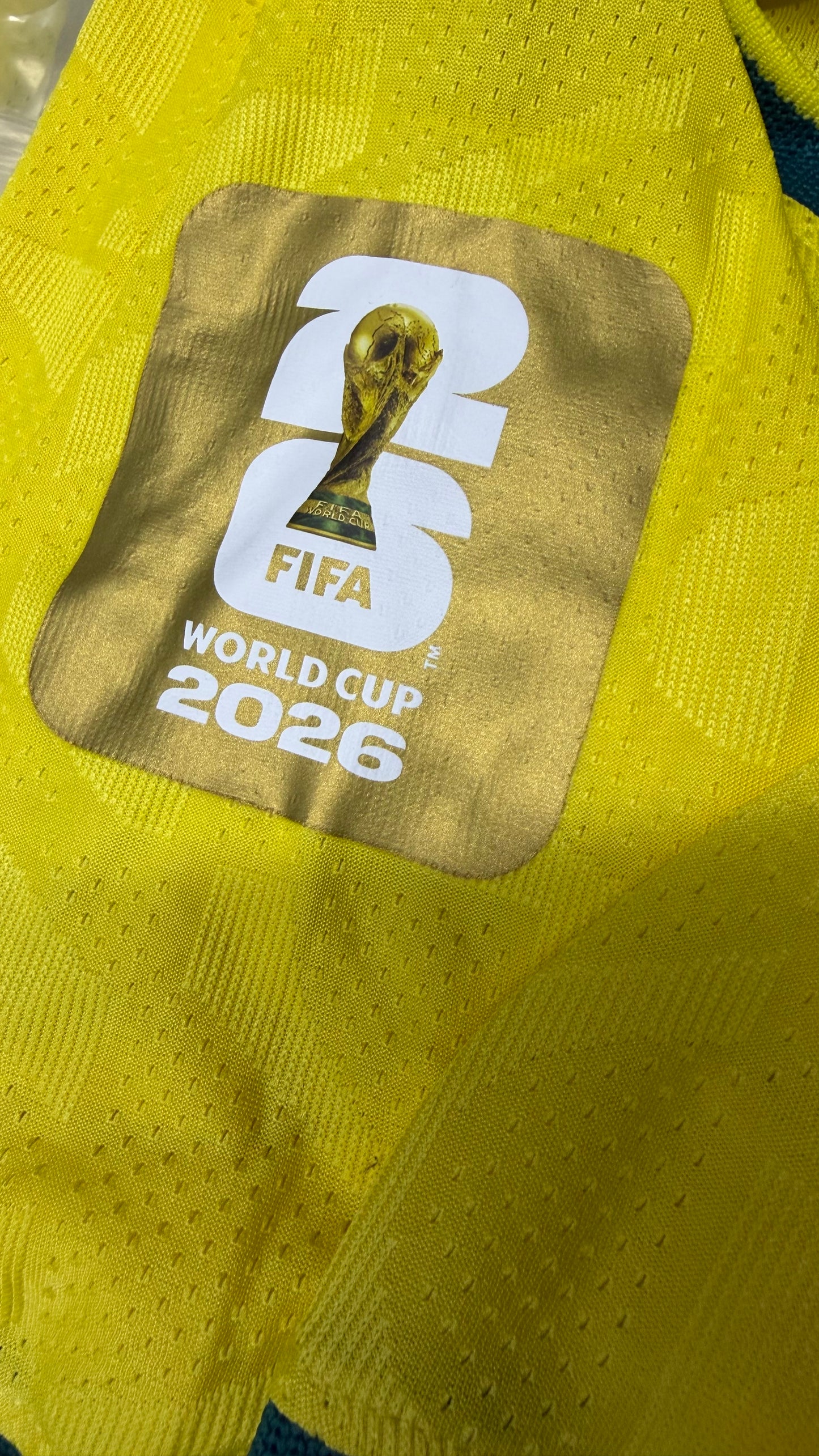 Brazil 26 WC Home Jersey ( Player Version )