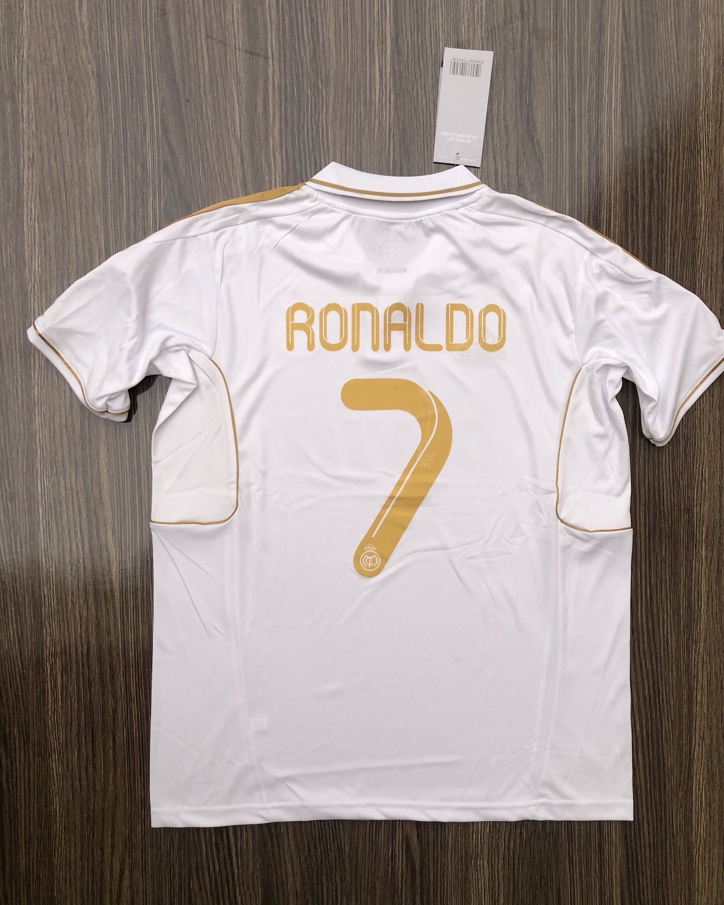 Real Madrid 11/12 Home Jersey Half sleeves