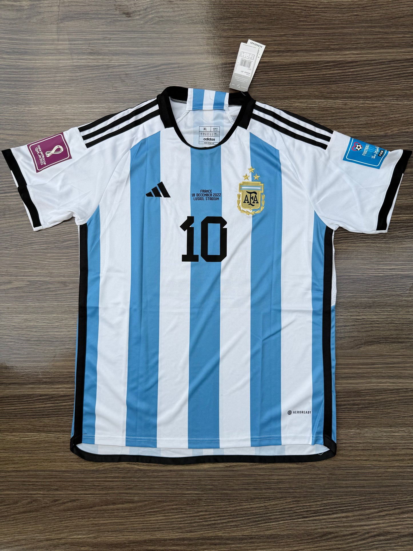 Argentina 22 WC Home Jersey