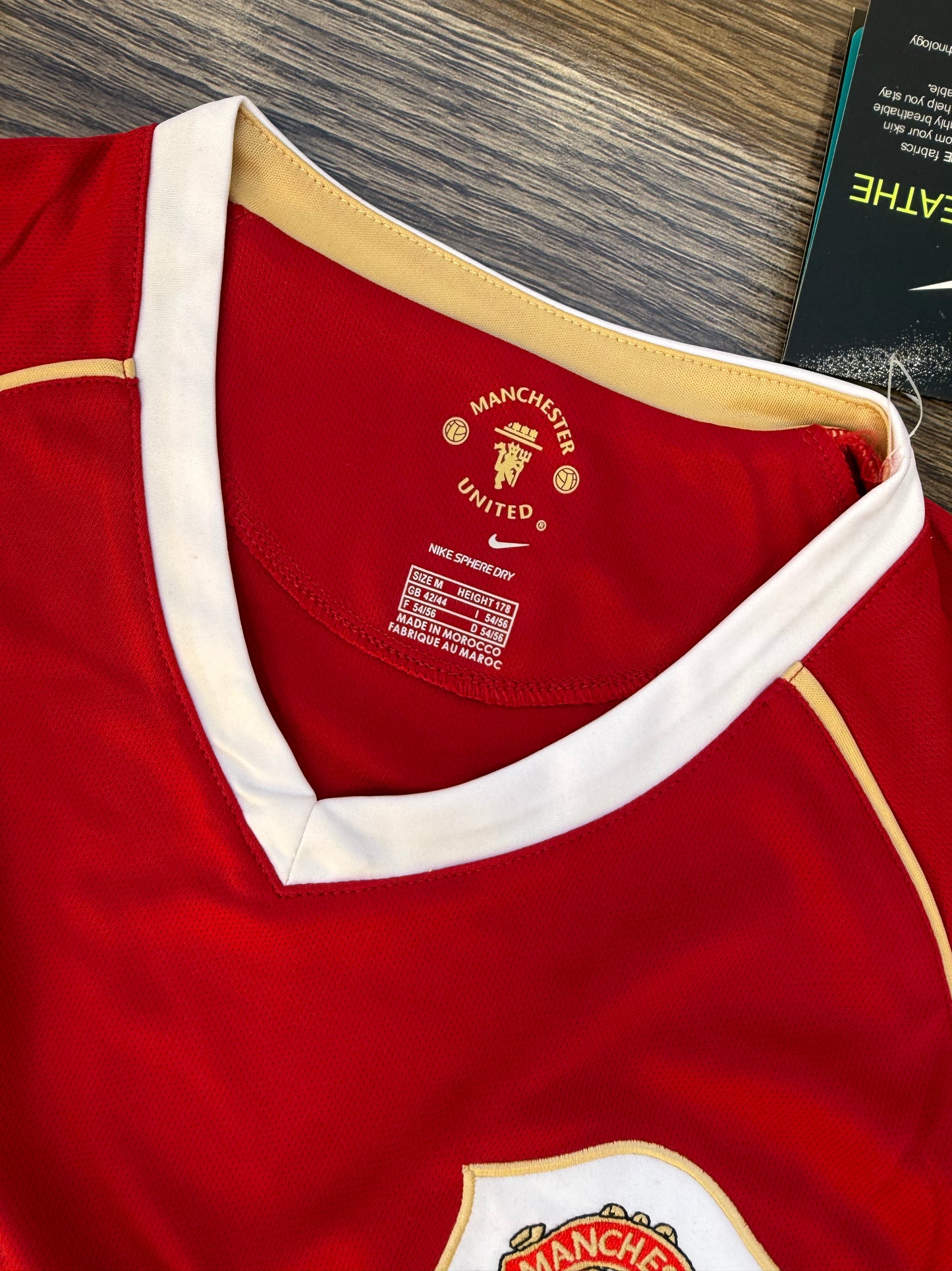 United 06/07 Home Jersey