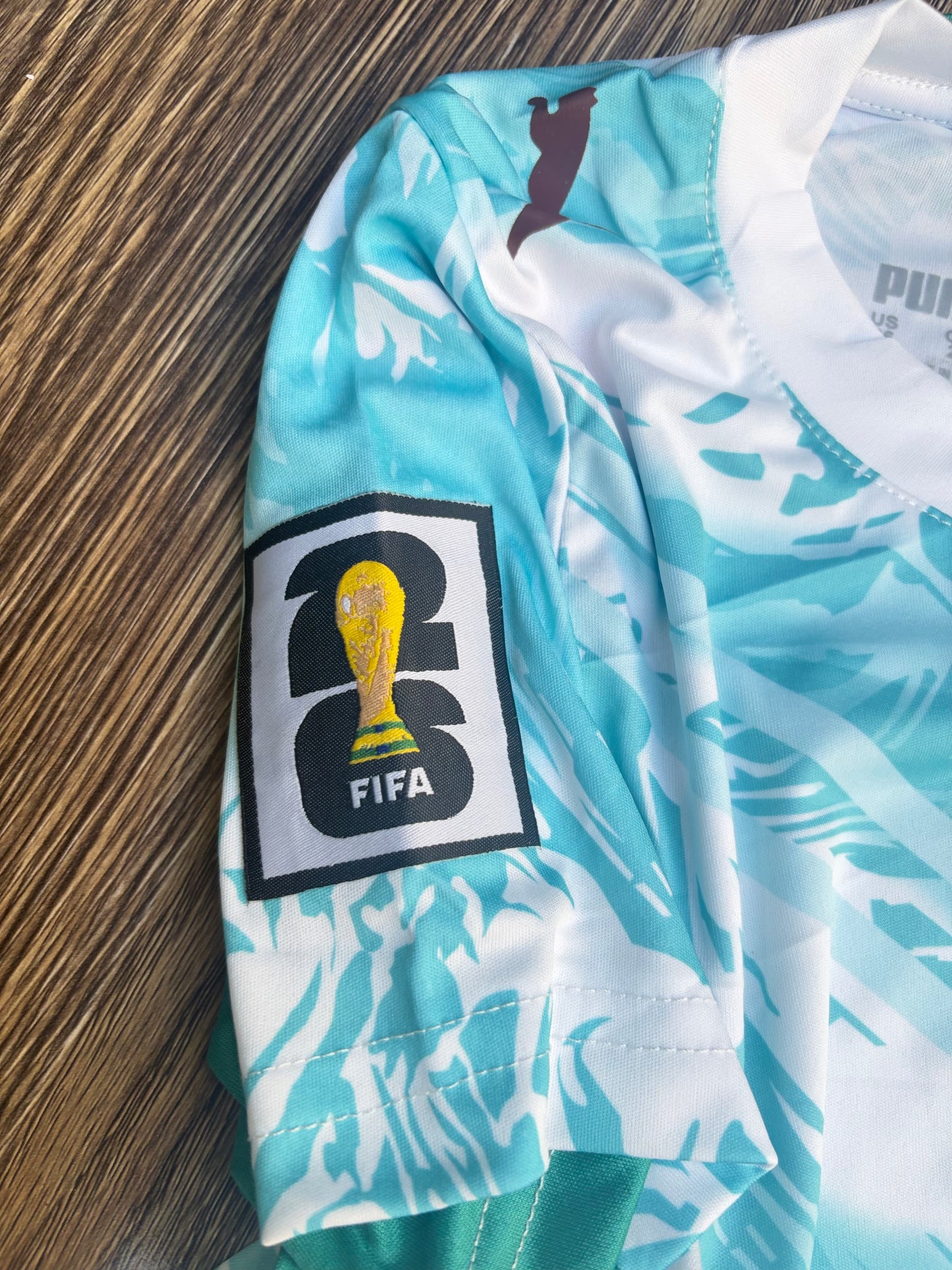 Portugal Away Kids Kit Embroidery