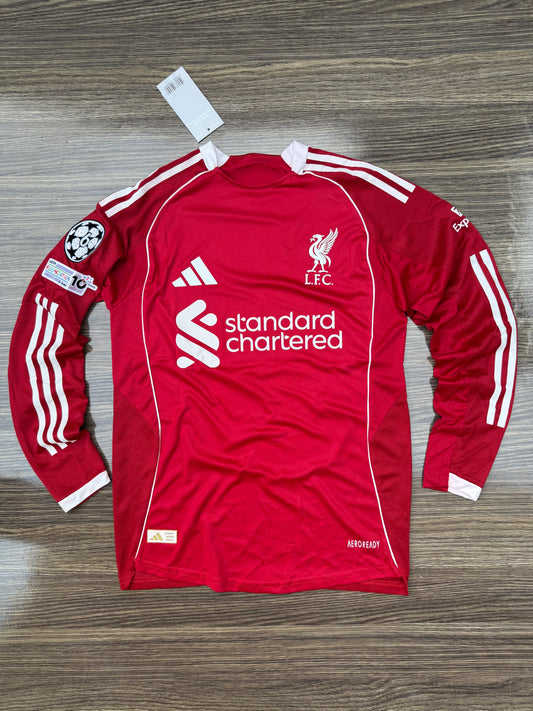 Liverpool 25/26 Home Kit Full Sleeves